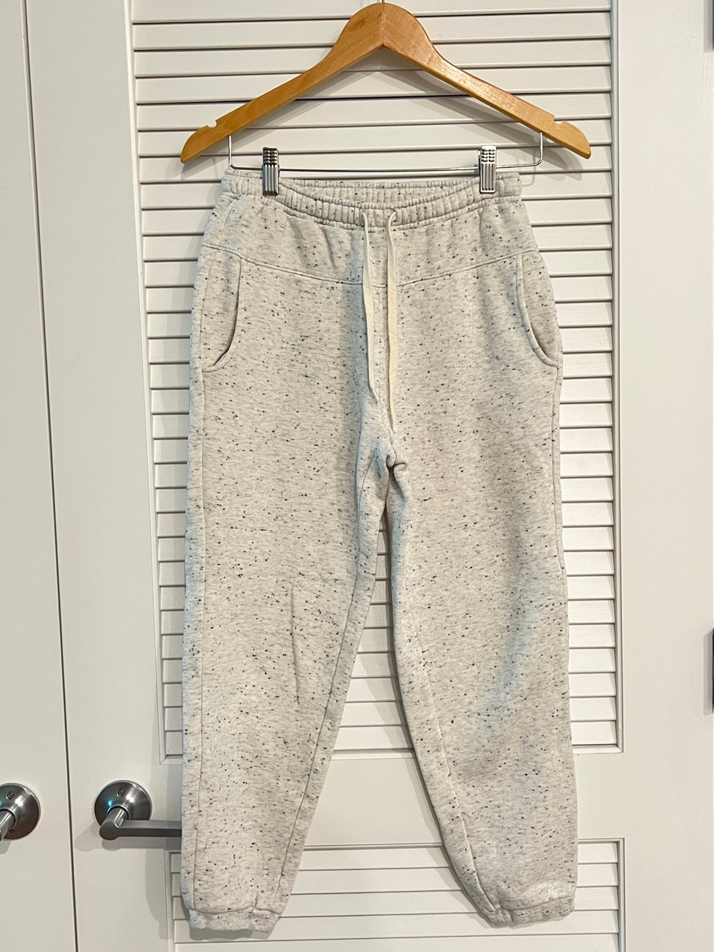 Madewell Betterterry Fleece Lined Speckled Sweatpants XS